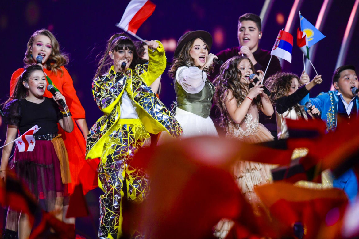 Viki Gabor na Eurowizji Junior 2019