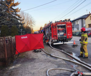 Tragiczny pożar w Skarżysku-Kamiennej