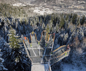 Wieża skolnity w Wiśle