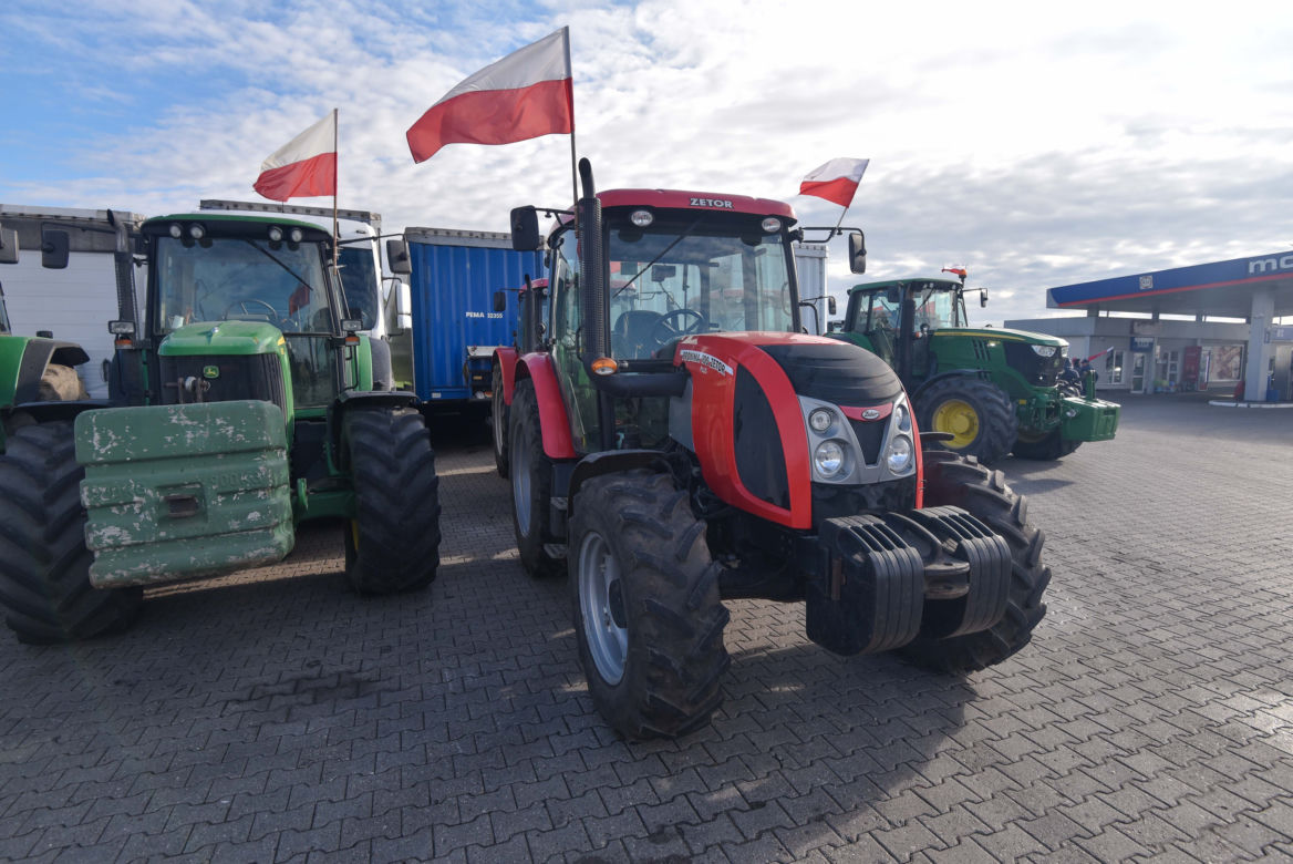Protest rolników w Kujawsko-Pomorskiem. Tak wyglądał w regionie