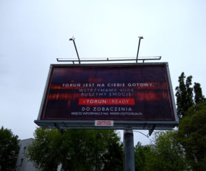 Toruń is ready - specjalne banery pojawiły się w całej Polsce