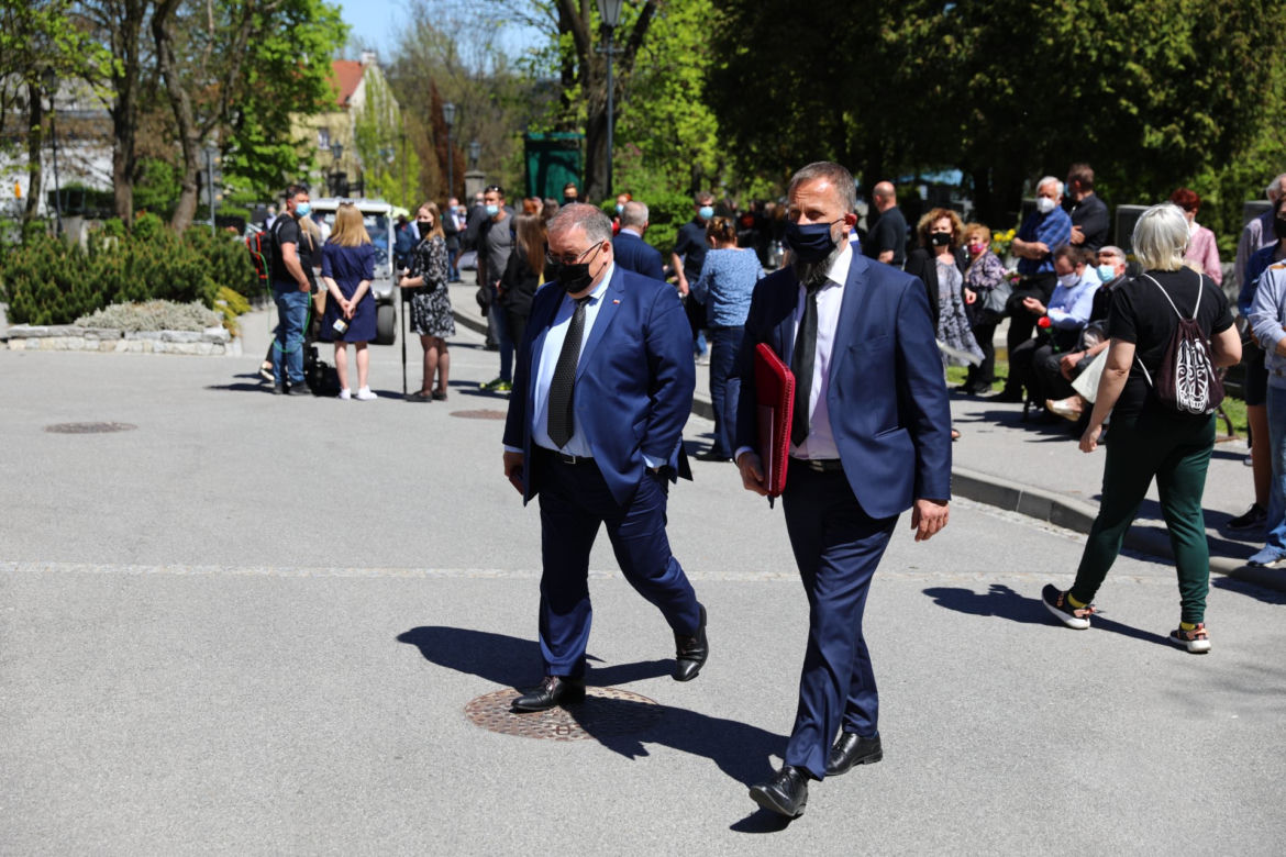Pogrzeb Bronisława Cieślaka