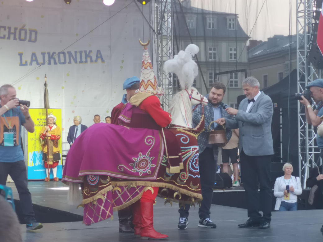 Pochód Lajkonika w Krakowie 2024