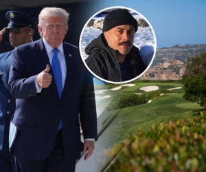 Uzbrojony mężczyzna czekał na Trumpa! Potem incydent ze śmigłowcem