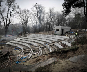 Modernizacja amfiteatru w Żydowcach - styczeń 2020