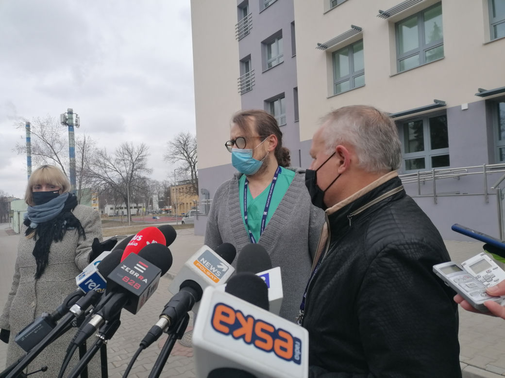 Szpital tymczasowy w Radomiu rozpoczął przyjmowanie pacjentów