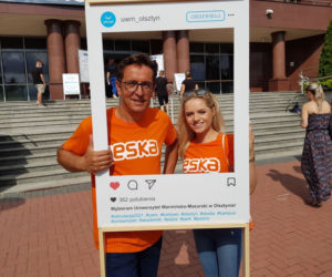 Eska Summer City Olsztyn - wizyta w Kortowie, rekrutacja na UWM 19.07