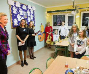 Agata Kornhauser-Duda w Białymstoku. Pierwsza Dama spotkała się z dziećmi