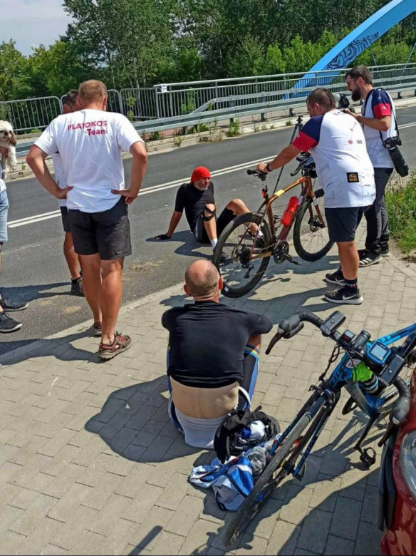 Krzysztof Fechner, pasjonat kolarstwa z Zielonej Góry
