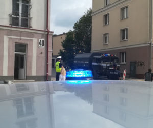 Białystok. Niewybuch na ul. Jurowieckiej
