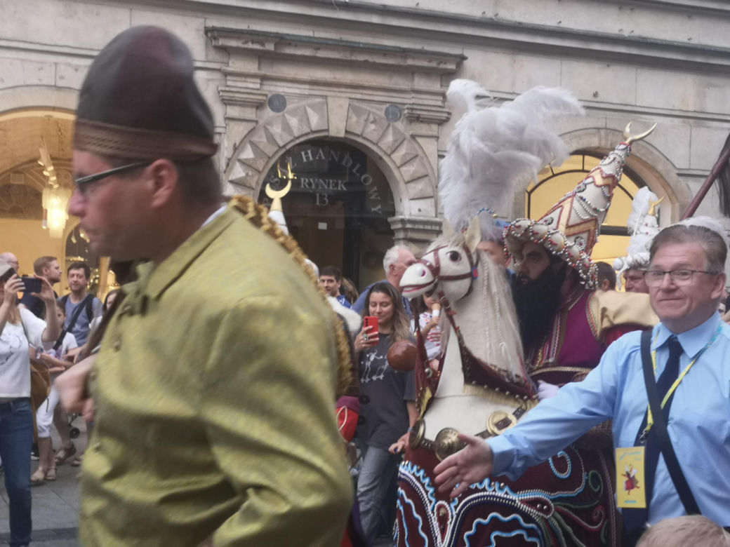 Pochód Lajkonika w Krakowie 2024