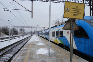 Sparaliżowany ruch pociągów na stacji w Kostrzynie