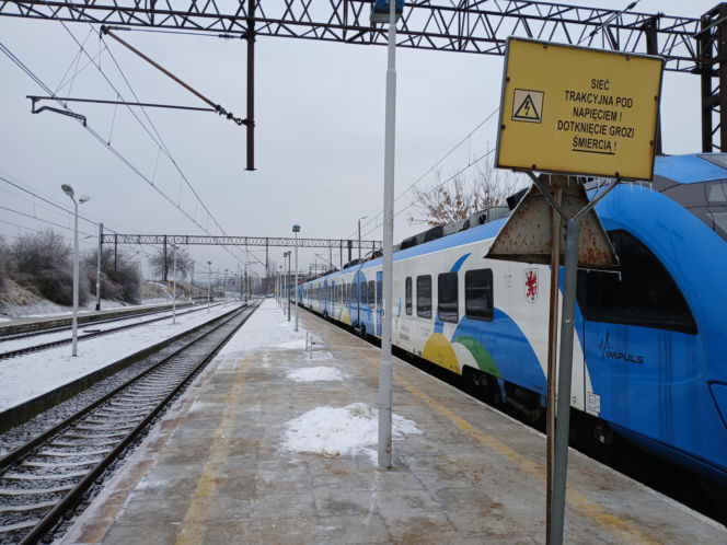 Sparaliżowany ruch pociągów na stacji w Kostrzynie