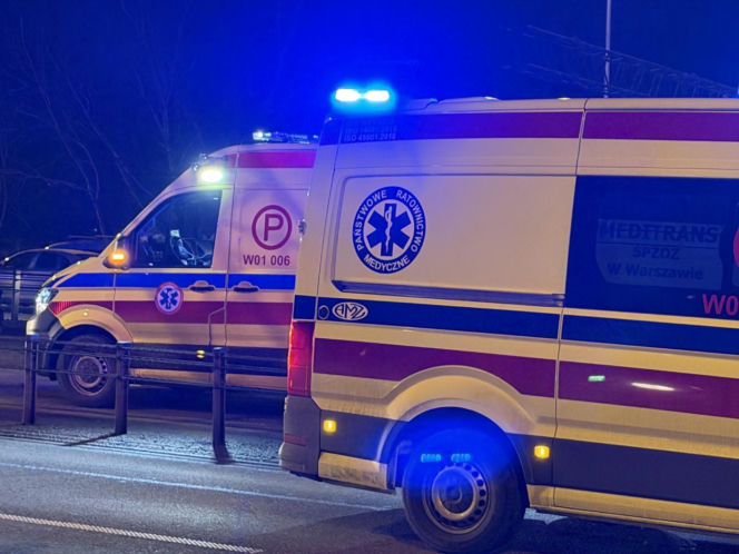 Karambol na moście Grota-Roweckiego