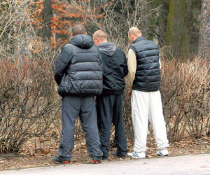 Strażnicy gnębią kierowców... a menele robią, co chcą!