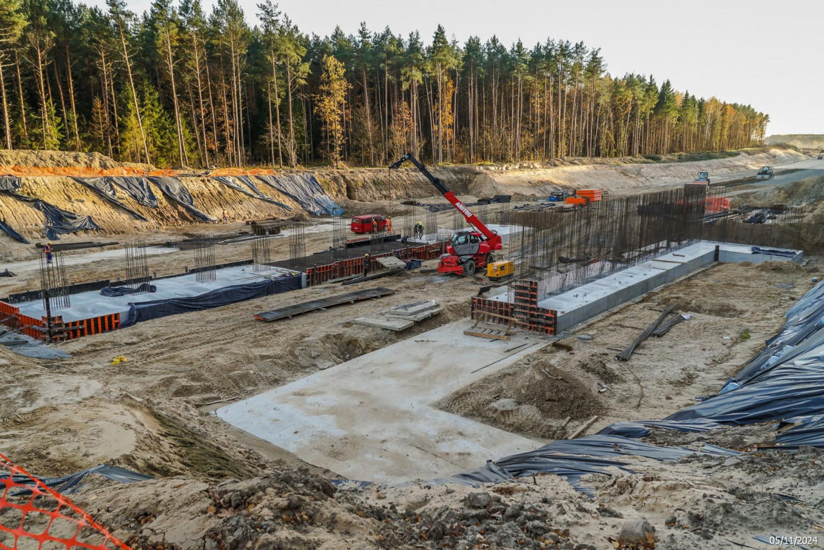 Nowy most na  Bugu w ciągu S19