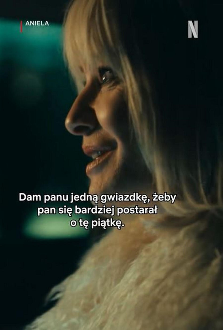 Małgorzata Kożuchowska w serialu "Aniela"