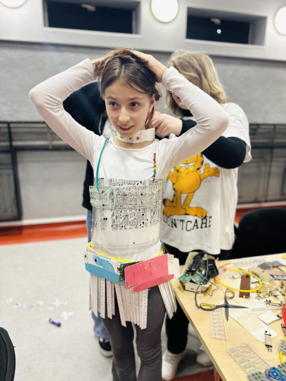 Szykowne śmieci – projekt „Moda na recykling” w gminie Mordy