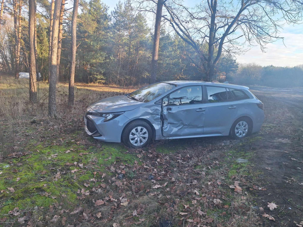 Wypadek na DK 10 w podbydgoskim Przyłubiu! Jedna osoba poszkodowana