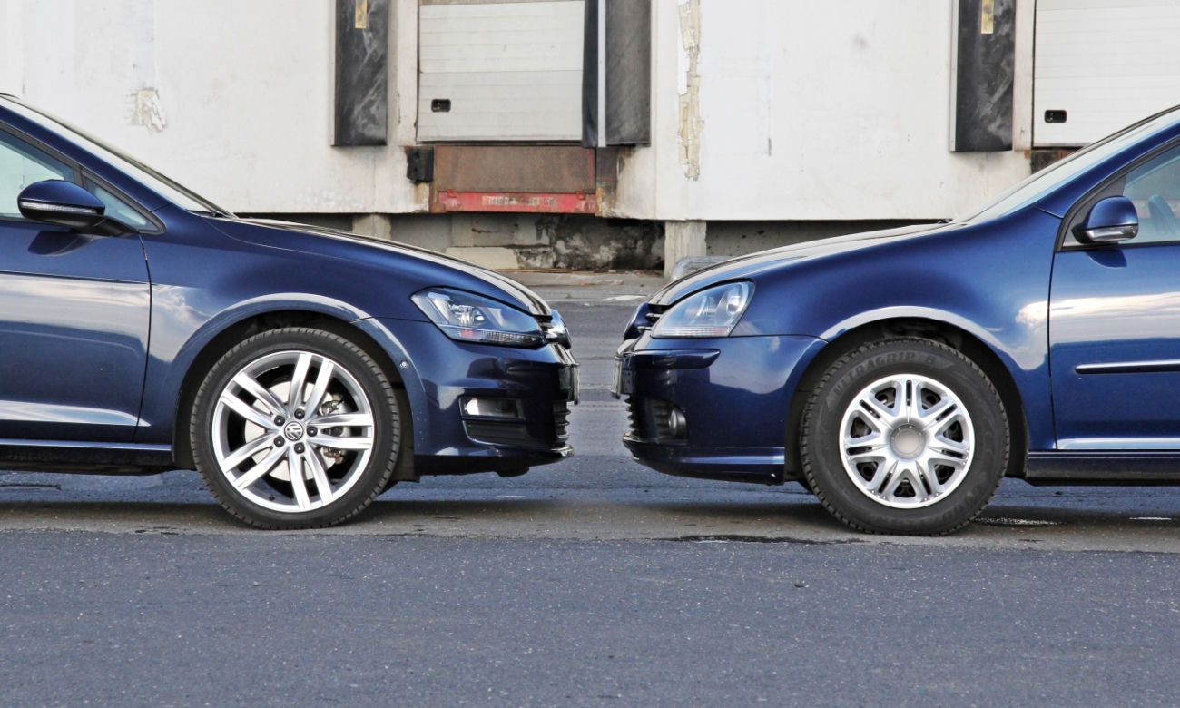 Volkswagen Golf VII vs. Volkswagen Golf V