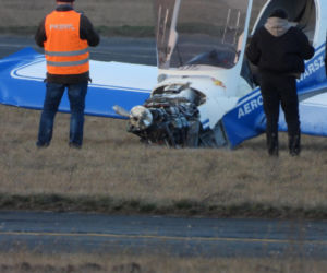 Samolot zarył w ziemię! Niebezpieczny incydent na warszawskim lotnisku
