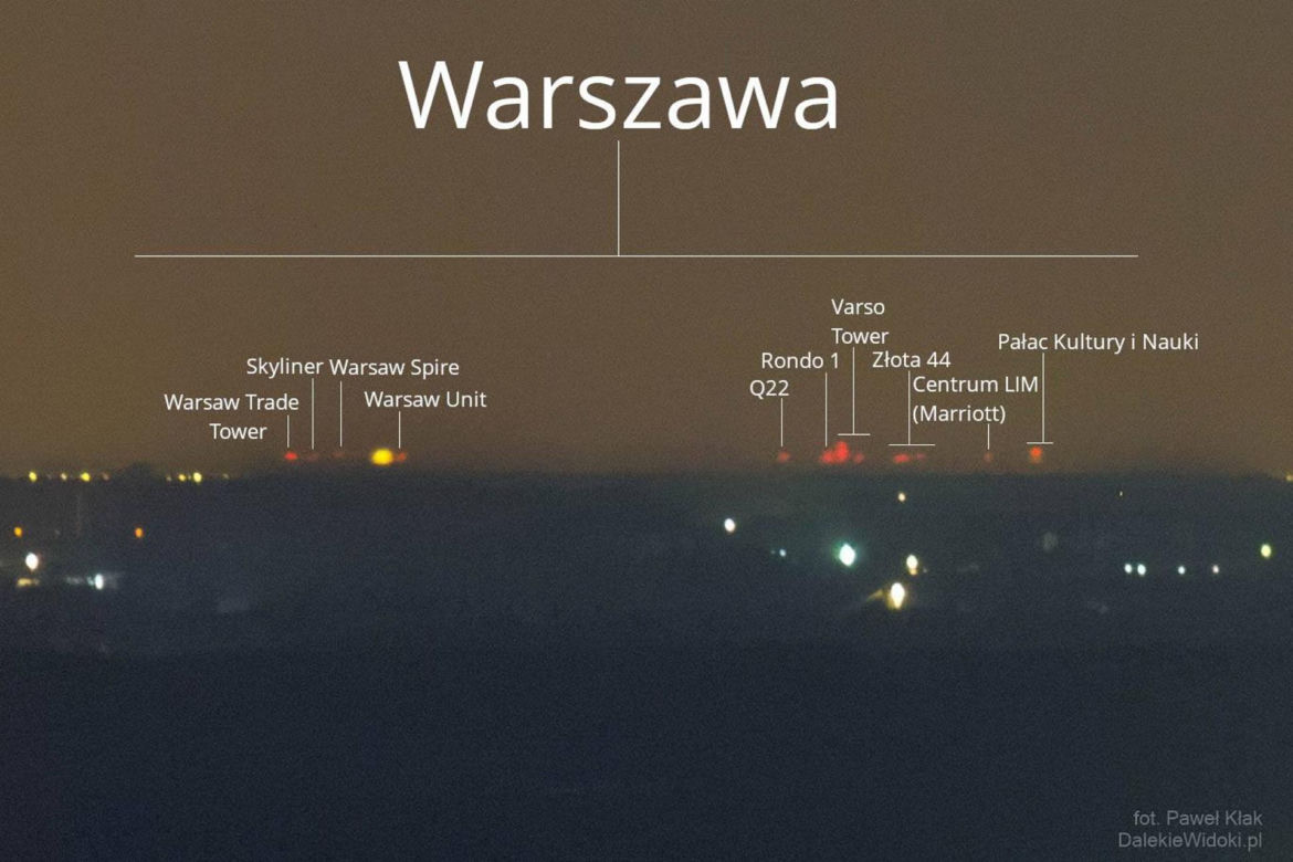 TOP 10 najdalszych widoków Warszawy. To nie są zdjęcia lotnicze, wszystkie zrobiono z poziomu ziemi!