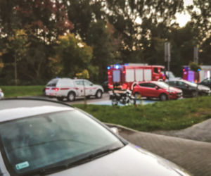 Zabrze: Mężczyzna został przygnieciony przez barierkę balkonu [ZDJĘCIA]