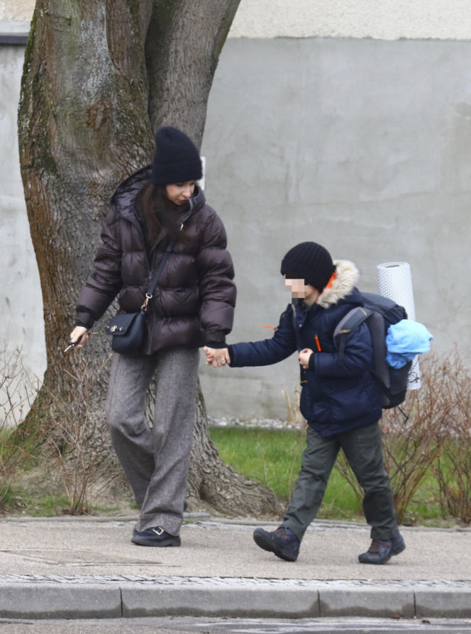 Marta Kaczyńska kupiła synowi obiad w fast foodzie