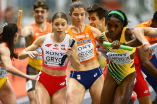 Sztafeta mieszana 4x400 metrów z medalem podczas Halowych Mistrzostwach Świata w Toruniu