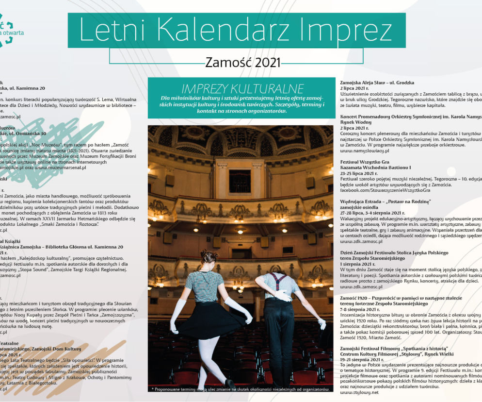 letni kalendarz imprez