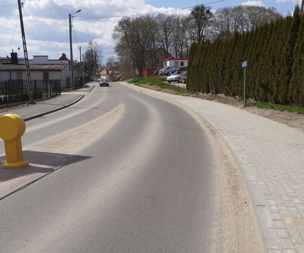 Zakończona inwestycja drogowa w Jonkowie 