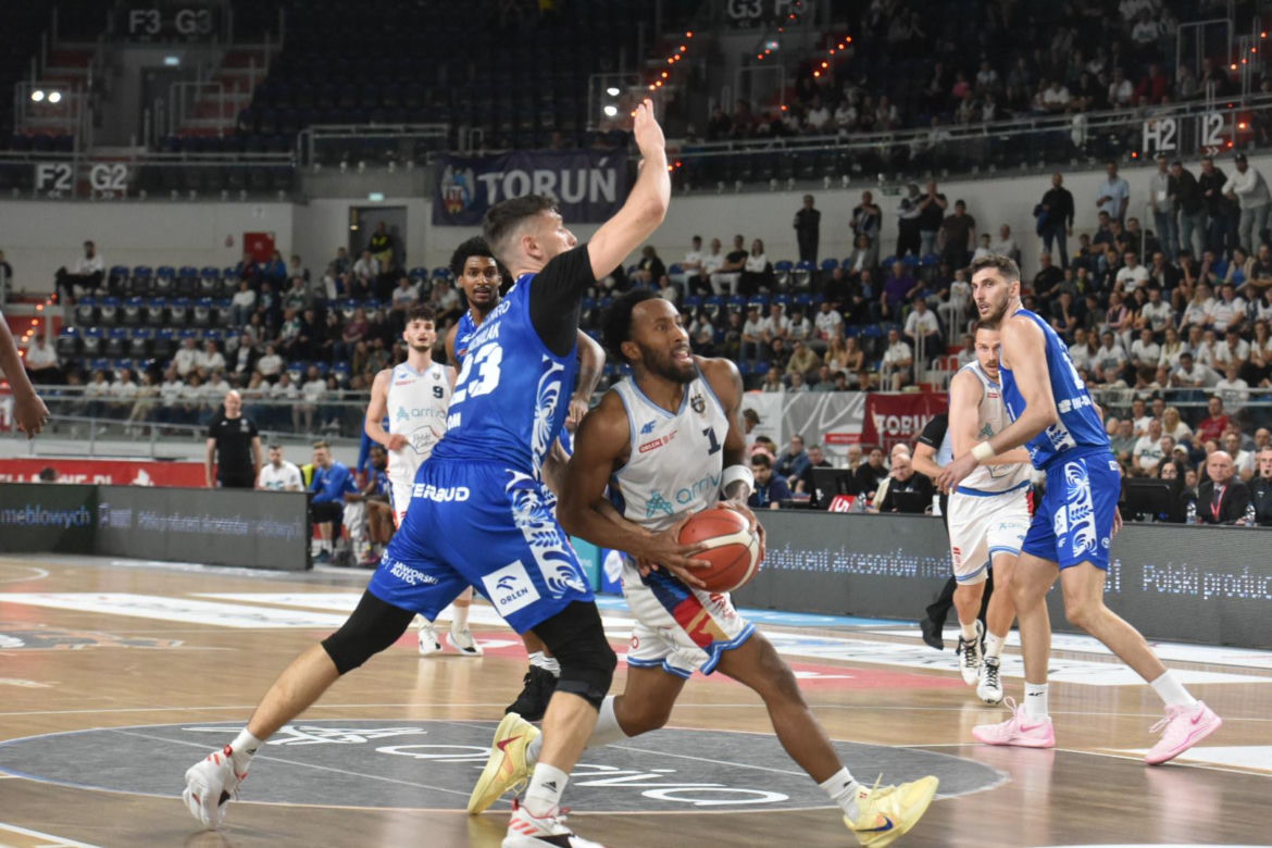 Arriva Polski Cukier Toruń - Anwil Włocławek, zdjęcia kibiców i zawodników z 4. meczu fazy play-off Orlen Basket Ligi