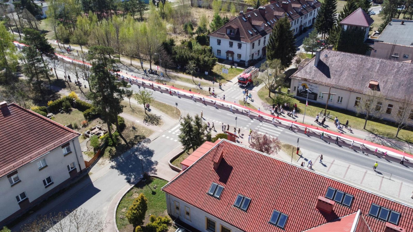 Najdłuższa flaga w Polsce