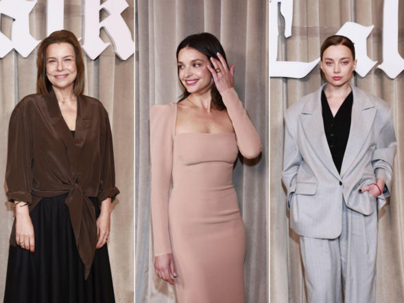 Gwiazdy Lalki brylują na konferencji filmu. Elegancka Maria Dębska skradła show!