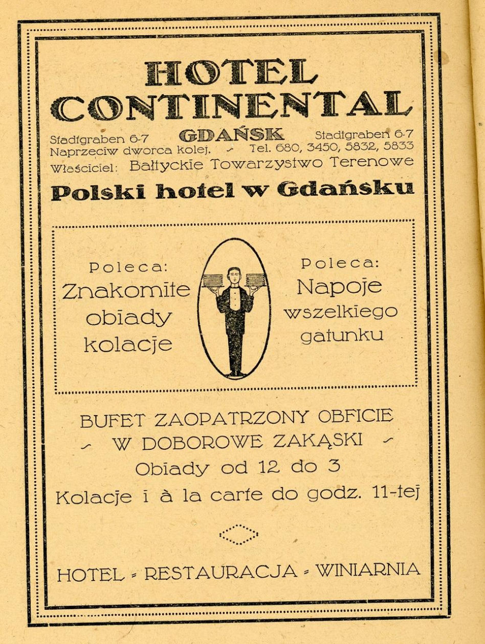 Wystawa "Pokój z widokiem. Gdańskie hotele w XIX i XX w." - zdjęcia