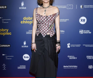 Bezrobotny Piróg, kolorowa Sadowska i amerykański Zawierucha na premierze filmu