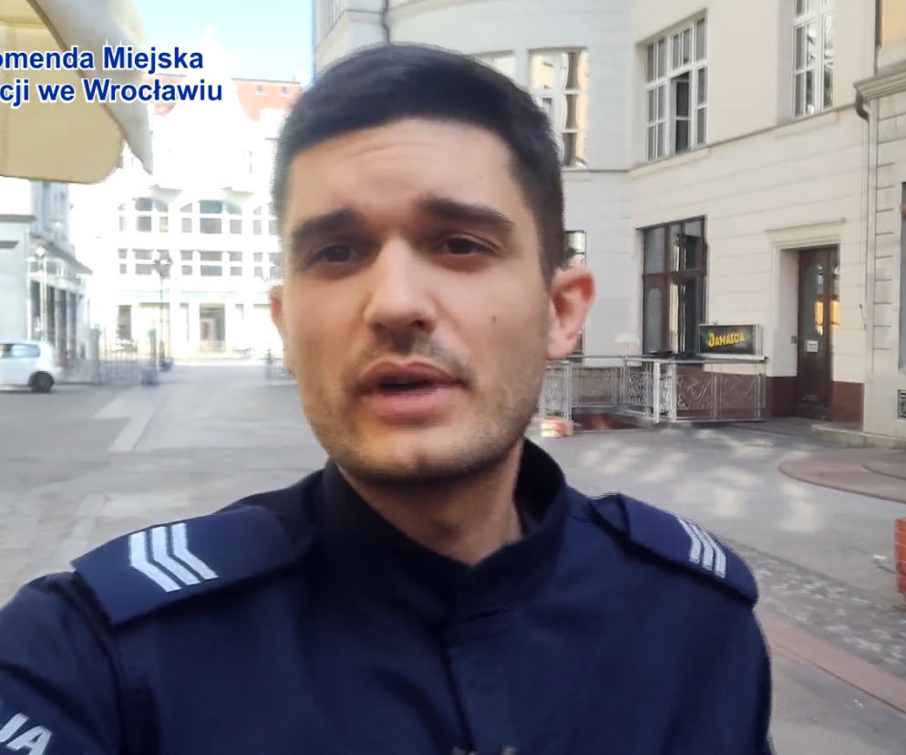 Nie zostawiajcie nikogo na chodniku, czy na ławce w parku. Policja edukuje studentów wymownym filmem [WIDEO]