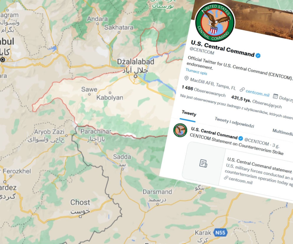 Pentagon: Siły USA przeprowadziły atak na Państwo Islamskie w Afganistanie. Cel został zabity