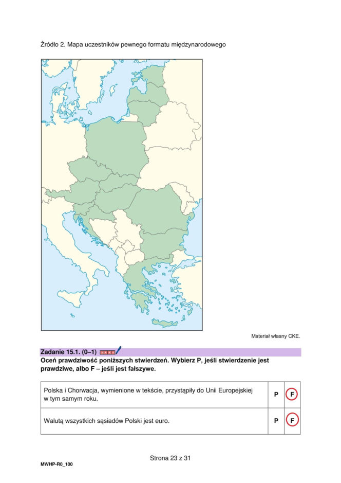 Matura próbna 2026: WOS rozszerzony - wszystkie odpowiedzi do arkusza CKE 16.01.2026
