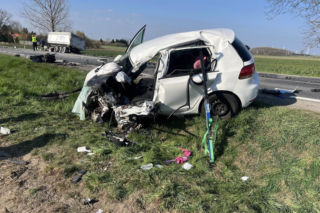 Jedna osoba nie żyje. Tragiczny wypadek na krajowej „dziewiątce”