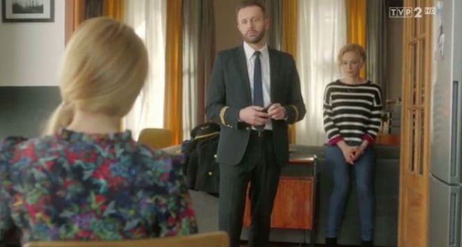 O mnie się nie martw 8 odcinek 6, Mariusz (Przemysław Cypryański), Sylwia (Aleksandra Adamska)