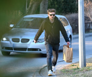 Antek Królikowski spędził godzinę i dziecka w szpitalu