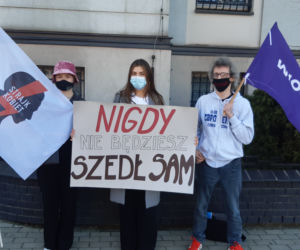 Licealista stanął przed sądem za udział w strajku kobiet