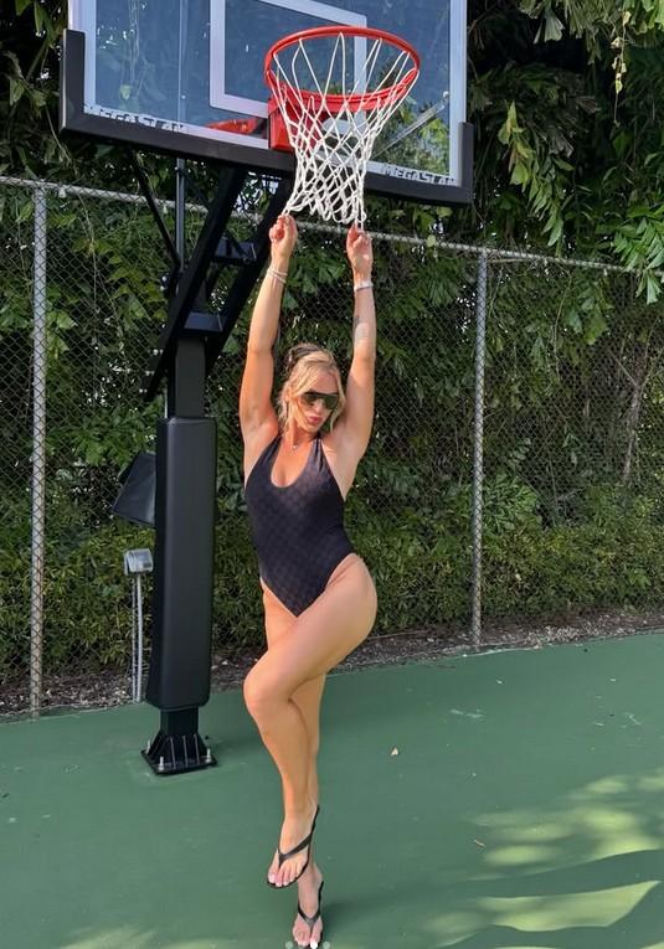 Aryna Sabalenka w czasie sesji dla "Time"