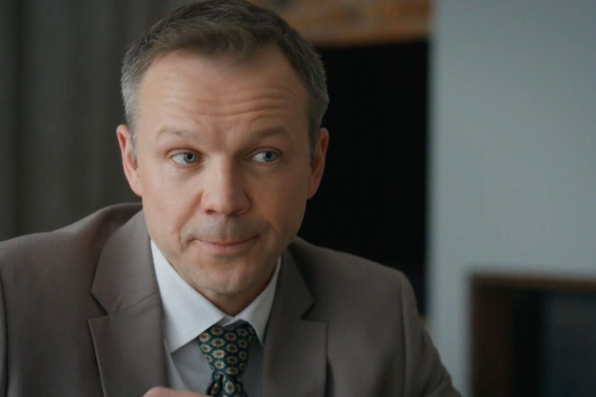 Barwy szczęścia, odcinek 3421: Bruno (Lesław Żurek), Karolina (Marta Dąbrowska)