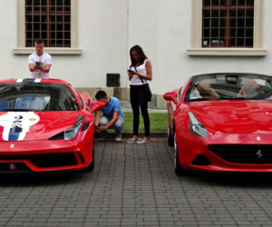 Kawalkada Ferrari przez Polskę 2015