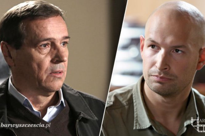 Barwy szczęścia odc. 1091. Zenek Grzelak (Jan Pęczek), Daniel (Dawid Kartaszewicz)