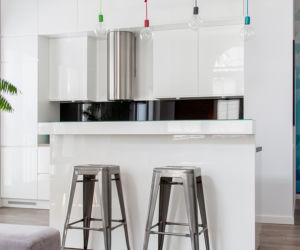 Loft z akcentem koloru