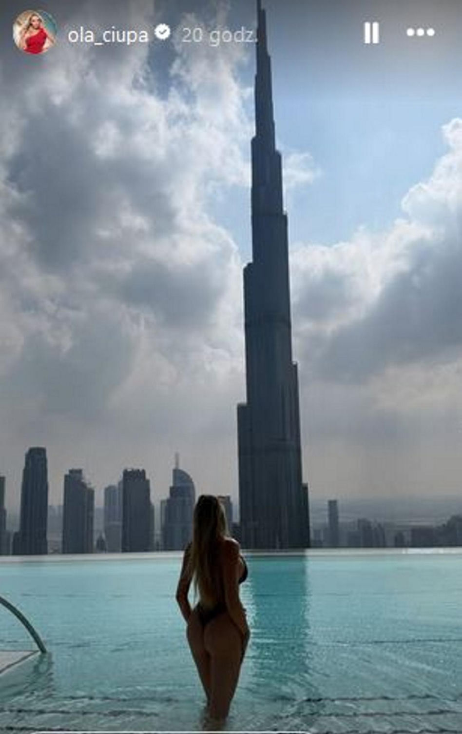 Ola Ciupa w bikini. Tak celebrytka bawi się w Dubaju