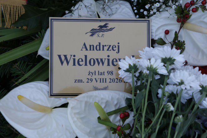 Dominika Wielowieyska pożegnała ojca